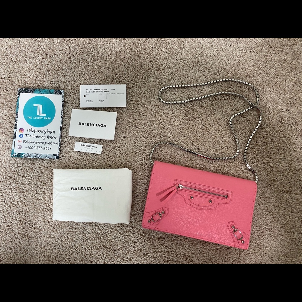 Balenciaga City Wallet On Chain